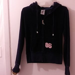 Pink. Zipper Hoodie XL